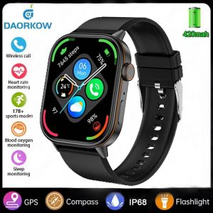 2025 Nouvelle Mode Int&eacute;gr&eacute; 6 &Eacute;toiles Gps Position Montre Intelligente Femmes 2.01 ''Amoled Hd &Eacute;cran Ip68 &Eacute;tanche Sport Bracelets Dames.Black. - Neuf