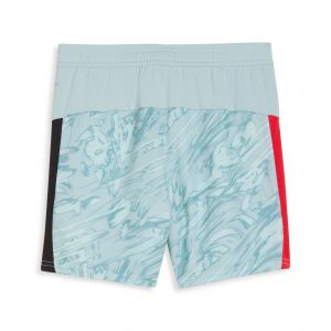 Puma Short De Gardien De But 25/26 Ac Milan Enfant Et Adolescent, V&ecirc;tements, Modern Mint/Rouge, 11-12y - Neuf