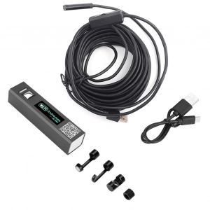Camera d'inspection endoscopique USB F150 1200P 8LED WiFi HD 2MP, etanche IP68 (10 m) - Neuf