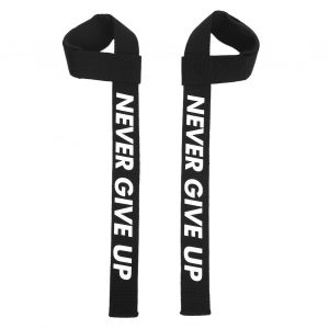 1 Paire De Sangles De Levage Pour Halterophilie, Powerlifting, Musculation, Entrainement En Salle De Sport, Musculation, Souleve De Terre, Fitness, Noir - Neuf
