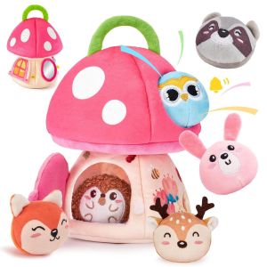 Jouet B&eacute;b&eacute; 6 Mois Jouet Eveil 0-3-6 Mois, Peluche Jeux Montessori Jouet Sensoriel 0-6 MoisEnfant 3 6 9 Mois Gar&ccedil;on Fille - Neuf