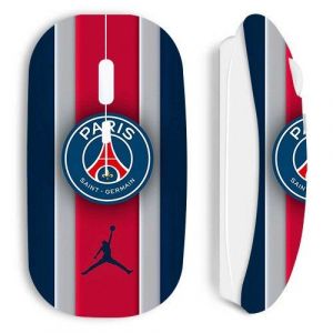Souris blanc Sans Fil PSG Jordan coloré - Neuf