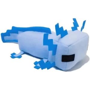 Peluche animal, exquise, douce et câline, idéale pour les fans de jeux vidéo (bleu) - Neuf