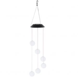 Hjlian Lampe Led Suspendue A Energie Solaire Pour Jardin, Exterieur, Cour, Patio - Neuf