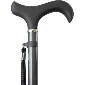 Meimie-- Canne De Marche Pliable Homme, Carbone, Réglable, Luxe Femme, Pliable De Marche, Homme Réglable - Pro - Neuf