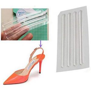 Lot De 6 Feuilles (24 Pièces) De Ruban Adhésif Fin En Silicone Transparent, Anti-Usure, Pour Chaussures À Talons Hauts, Coussins D'entretien Pour Femmes Et Filles - Neuf