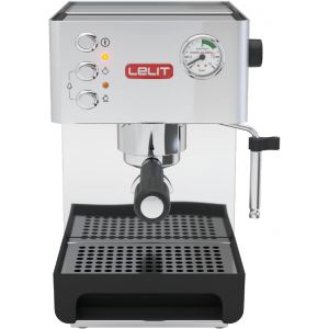 lbgwp60-Anna Machine À Café Avec Mousseur À Lait Pl41Em-2G80 En Acier Inoxydable Poli - Neuf