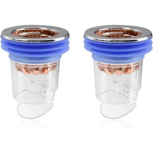 Yemaesre-2 Pièces Clapet Anti Odeur, Bouchon Pour Sol De Douche, Noyau Déodorant De Siphon De Sol De Balcon, De Cuisine Et De Salle De Bain - Neuf
