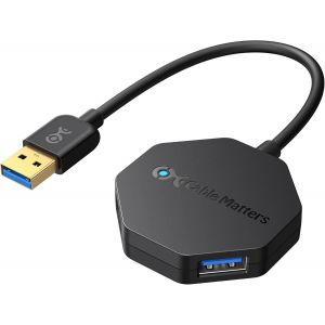 Hub Multi USB 4 Ports Ultra Mini (hub USB 3.0,hub USB 3,USB hub,multiprise USB) - Neuf