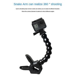Support de col de cygne réglable pour GoPro DJI HERO HD - Neuf
