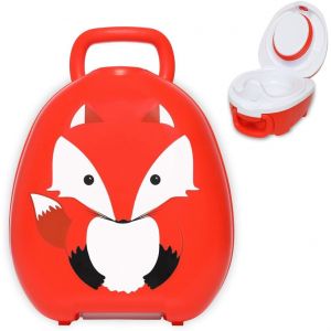 Chenquansarl-Pot De Voyage Renard - Meilleur Siège De Toilette Portable Pour Les Tout-Petits Et Les Enfants À Emporter Partout - Neuf