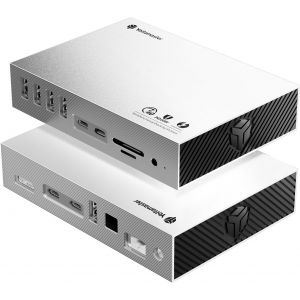 Station D'Accueil Usb C 8K Display, 15-En-1 40Gbps Usb-C Laptop Docking Station, Displayport, 60W Laptop Charging, S/Pdif, Audio, 6 Usb, Gigabit Ethernet, Sd/Tf - Neuf