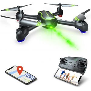 Checarzhn--No1-Drone Gps Retour Automatique - Drones Quadricoptère Rc Avec Caméra Full Hd 1080p, 32 Minutes De Vol (Cadeaux Pour Les Enfants De Plus De 12 Ans)-Loolinn - Neuf