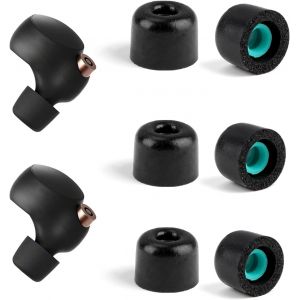 KAL-Lot De 3 Paires De Embout Ecouteur Intra Auriculaire Compatibles Avec Sony Wf-0Xm5 Wf-0Xm4 Wf-0Xm3, Bouchons D'Oreille En Mousse À Mémoire De Forme, Antidérapants, Pour Sports Et Quotidi - Neuf