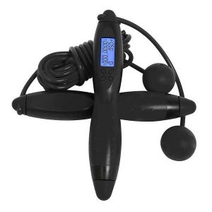 Corde À Sauter Numérique Intelligente Avec Compteur - Longueur Réglable Pour Le Fitness Intérieur/Extérieur, Suit Les Sauts, Les Calories Et Plus Encore ! - Neuf