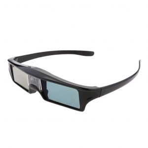 Lunettes 3D DLP Link, ultra-claires HD 144 Hz 3D actives rechargeables et l&eacute;g&egrave;res pour tous les projecteurs 3D DLP - Neuf
