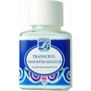 Peinture Transcryl Flacon 75 ml Transparent - Neuf