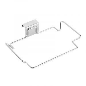 Support De Rangement Multifonctionnel En Acier Inoxydable Pour Sacs Poubelles De Cuisine, Support De Rangement Suspendu Pour Porte D'armoire - Neuf