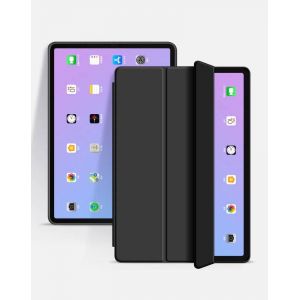 Housse universelle tablette tactile,Coque en Silicone pour tablette Samsung Galaxy, Tab S10 PLUS 12.4 fonction veille et,noir - Neuf