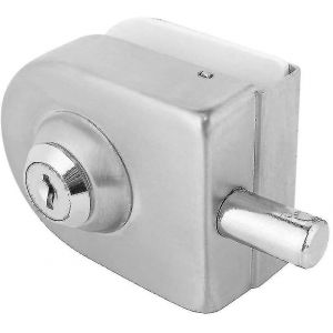 Verrou de porte de salle de bain en verre en acier inoxydable - Neuf