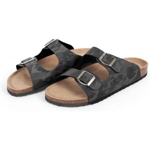 Fchhk-Chausson Homme Été Maison Mer Piscine - Claquette Hommes Léger Confortable Sportif Garcon - Chaussure En Cuir - 44 - Neuf