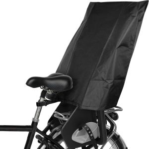 Housse De Pluie Pour Siège De Vélo Pour Enfant-Protection Contre La Pluie (Convient Pour Römer,Hamax,Thule,Etc.)-Noir - Neuf