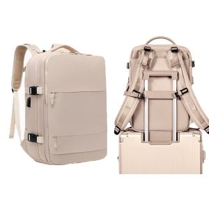 Sac &agrave; dos de voyage pour ordinateur portable avec compartiment &agrave; chaussures et caract&eacute;ristiques r&eacute;sistantes &agrave; l'eau - Neuf