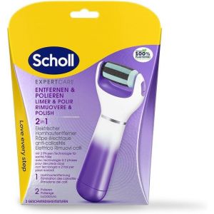 Checarzhn--No1-Expert Care Râpe Électrique 2 En 1 File & Smooth Pour Callosités Pour Des Pieds Doux Et Soyeux Violet Électrique - Neuf