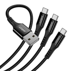 KAL-C&acirc;ble USB Type C, [Lot de 2, 2m] 3.1A USB Cable Type C en Nylon Tress&eacute; Chargeur USB C Connecteur pour Samsung Galaxy S10 S9 S8,Note 10 9,Huawei P30 P20 P10 Mate30,Google Pixel-Green, Smartphone - Neuf