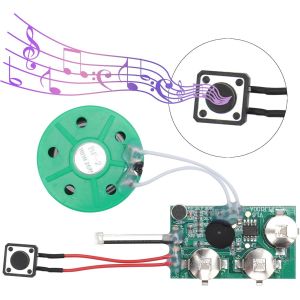 CHECARZHN--NO1-Module Vocal Enregistrable, Module De Carte De Voeux Enregistrable Bricolage 4 Min.(Jeu Unique) - Neuf