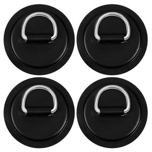 Lot De 4 Anneaux En D En Acier Inoxydable Pour Bateaux Gonflables En Pvc &iquest; Accessoires De Kayak Durables Et R&eacute;sistants &Agrave; La Corrosion - Neuf