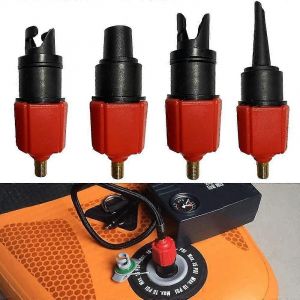 Adaptateur De Pompe A Sup Gonflable, Compresseur, Convertisseur De Valve D'air Avec 4 Buses De Valve D'air - Neuf