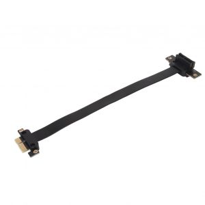 Cable d'extension PCIE 3.0 1X, angle droit a 90 degres, carte PCIe Riser, cable d'extension pleine vitesse, 40 cm - Neuf