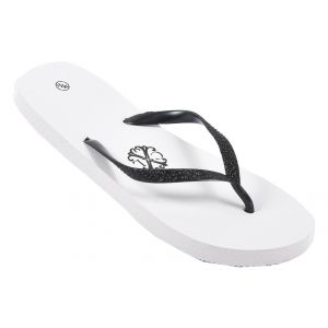 Tong Femme Cxl By Lacroix Glitter Mbs01801 Blanc - Neuf