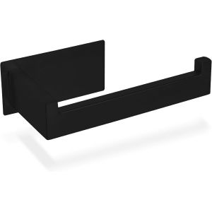 Porte Papier Toilette adhésif,Acier Inoxydable 304,Support Papier Toilette Noir sans Percage + Matériel de Montage - Neuf