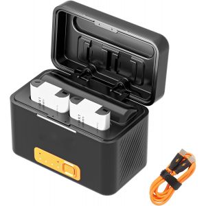 Zgcine Np-Bx1 Lot De 2 Chargeurs De Batterie De Rechange Usb Pour Appareil Photo Sony Zv1 Rx100 Hx50 M5 M6 Boîte De Charge Av[Z103] - Neuf