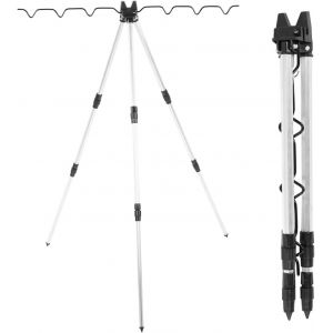 Lbgwp60-Cannesà Pêche Multifonctionnelles Trépied Support De Repos Pour Mer Plage Rivage Jetée Matériel Télescopique Extérieur Support De Pêche En Mer Support Télescopique Universel - Neuf