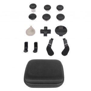 Kit de joysticks de remplacement magnétiques sensibles en métal pour Xbox One Elite Series 2,noir - Neuf