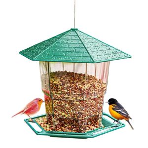 Mangeoire À Oiseaux Pliable Et Étanche Pour Oiseaux Sauvages,Grande Capacité - Neuf