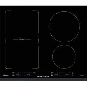 CHECARZHN--NO1-Spi4664B - Plaque Induction - Table De Cuisson Encastrable - Noir - 4 Foyers - 7200W - Dimensions Encastrement 56X49Cm - Espace Grand Plat - Fabriqué En France - Neuf
