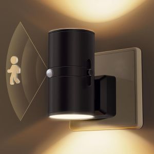 Veilleuse Détecteur De Mouvement, 1 Pièce Veilleuse Prise Blanc Chaud 3000k, Luminosité Réglable 0-100lm, Veilleuse Dimmable Prise Interieur, Pour Couloir, Chambre, Escalier, - Neuf