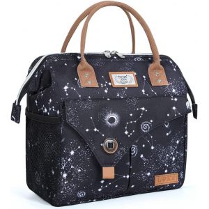 Sac Isotherme Repas Femme 11 L Lunch Bag Glaciere Souple Isotherme,Sac Repas Portable Multi-Usages Polyfonctionnel Et &Eacute;tanche, Lunch Box Pour &Eacute;tudian/Bureau-Gris - Neuf