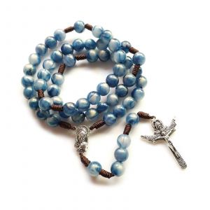 Pour Croix Rosaire Collier Perle Cha&icirc;ne M&egrave;re Maria Pendentif Catholique Bijoux Pour La Maison &Eacute;glise Chr&eacute;tienne Religieuse Femmes Hommes - Neuf