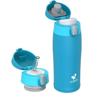 Gourde Isotherme, 350ml/500ml/750ml Bouteille Isotherme, Gourde Enfant En Acier Inox 18/8, Gourde Sport Anti-Fuite, Mug Isotherme Sans Bpa Pour Sport, Extérieur Et Quotidien - Neuf