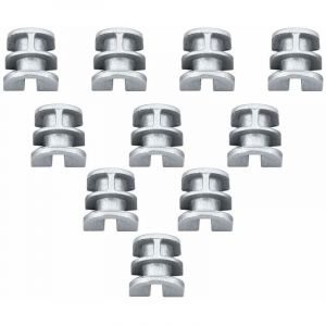 10 pcs tête de débroussailleuse tête de l'?illet de courtes ajustement pour STIHL 25-2 de la tête de débroussailleuse découpage automatique 4002 713 8300 8301 Pièce de rechange Tondeuse à gazon - Neuf
