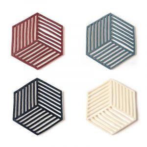 Sets De Table Tapis De Cuvette Sous-Verres Coussinets D'isolation Thermique Tapis Anti-Brûlure Accessoires De Décoration De Cuisine Po - Neuf