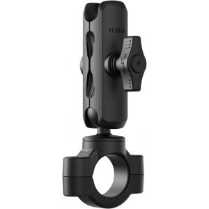 MEVRONISSHOP-Support pour Guidon de Moto - Petite Base avec Bras &agrave; Double Douille Moyen - 1" B Taille - Neuf