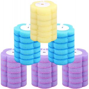 Lot de 36 brosses de toilettes,jetables,avec 36 recharges de nettoyant,brosse de nettomurale,brosse de nettodes joints étroits,pour lavabo,baignoire,piscine,serpillère (bleu,violet - Neuf