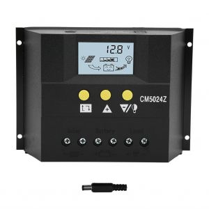 Controleur de charge solaire PWM avec capteur de temperature CM5024 12 V 24 V 50 A - Neuf