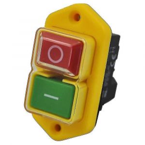 Interrupteur électrique intégré 230V avec déclencheur de sous-tension et contact de bobine,modèle KJD17 B - Neuf